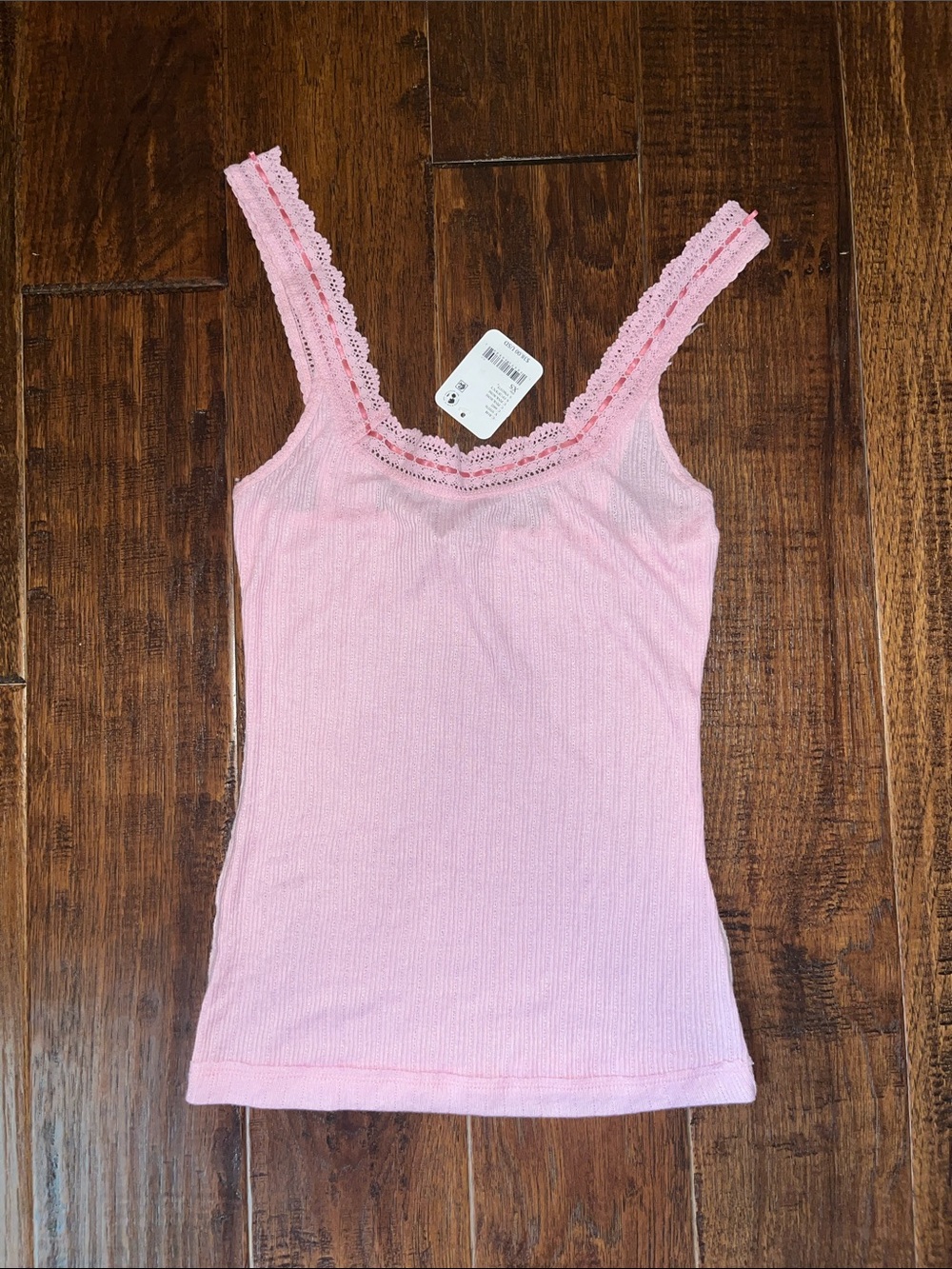 Free People Only You Pointelle Tank Top
